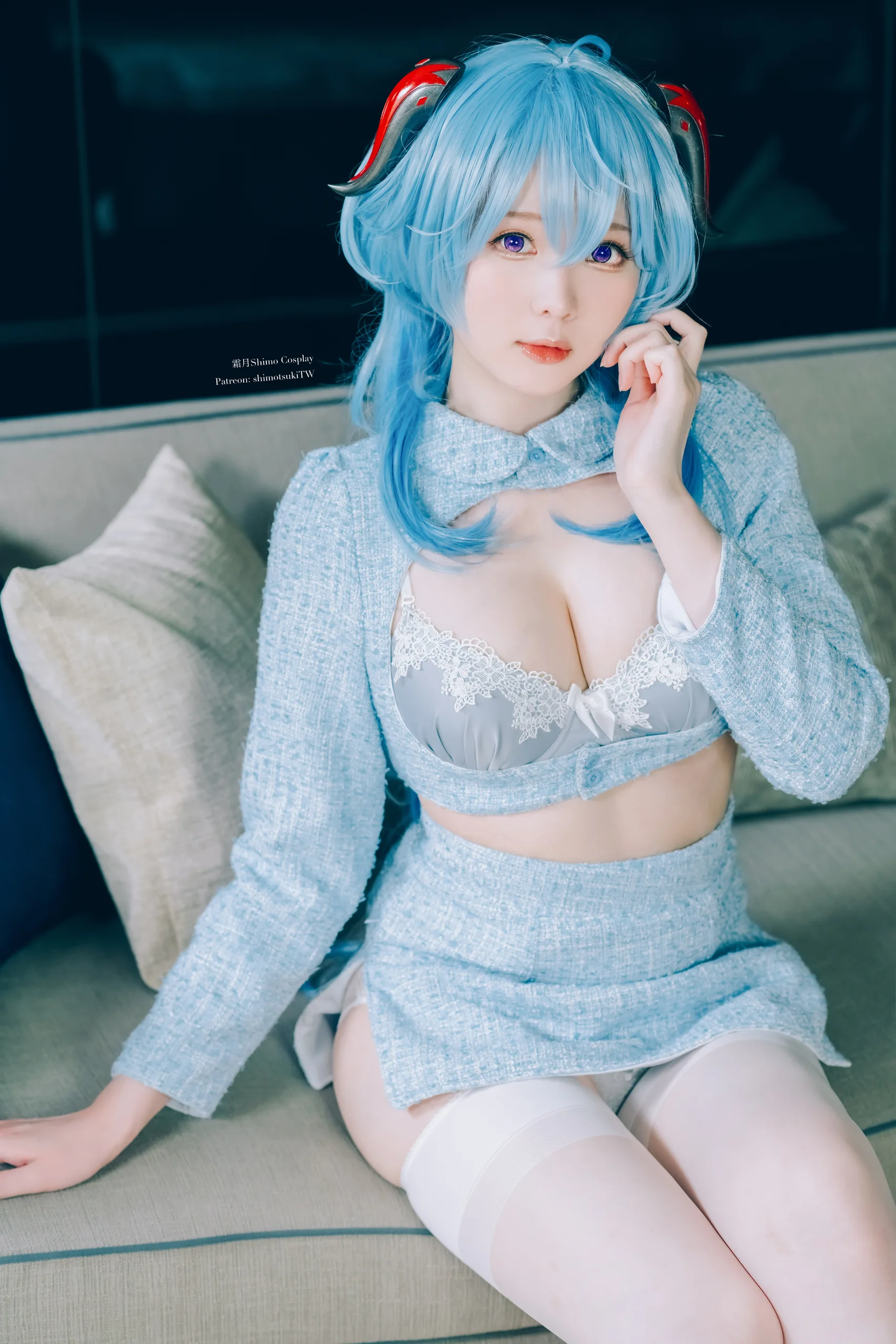 ˪��shimo Ganyu lingerie